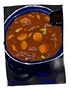 Drawing stew