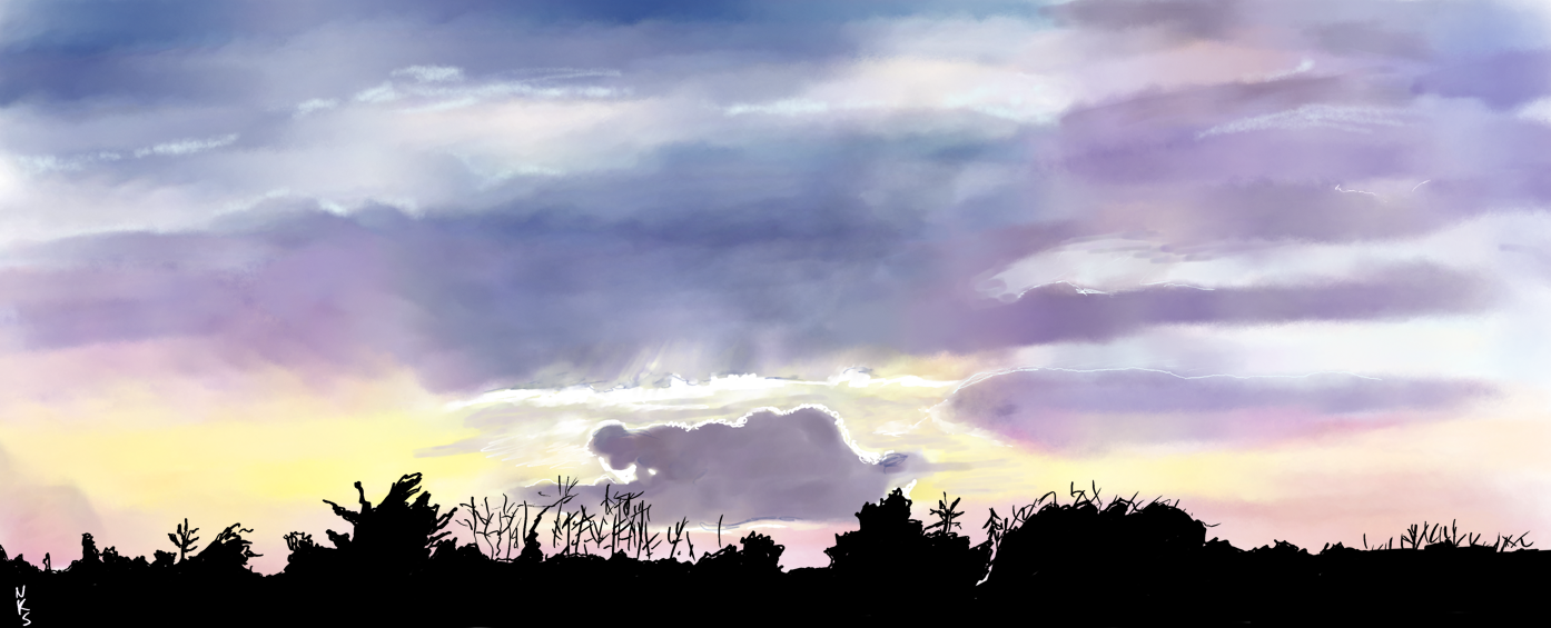 Drawing sky