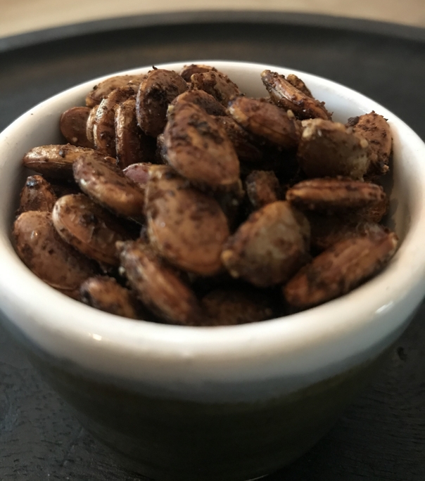 Roasted pumpkin seeds